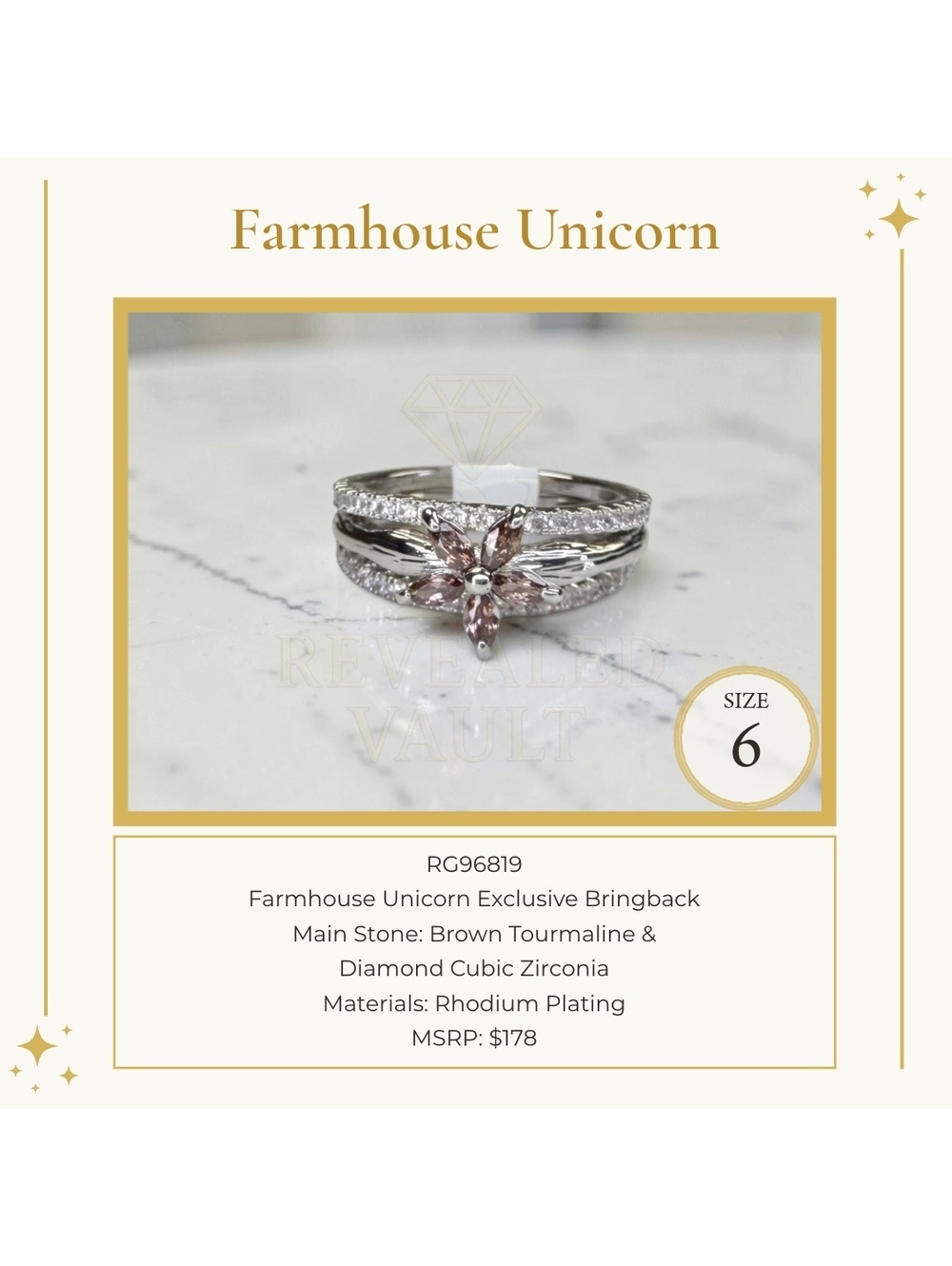 Farmhouse Unicorn - Size 6 - OG